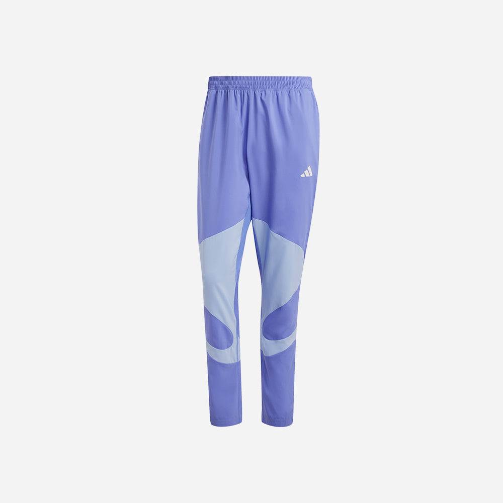 Quần Dài Nam Adidas Own The Run Aeroready - Xanh Dương - Supersports Vietnam
