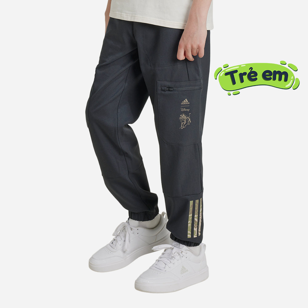 Quần Dài Thể Thao Trẻ Em Adidas X Disney Lion King - Đen