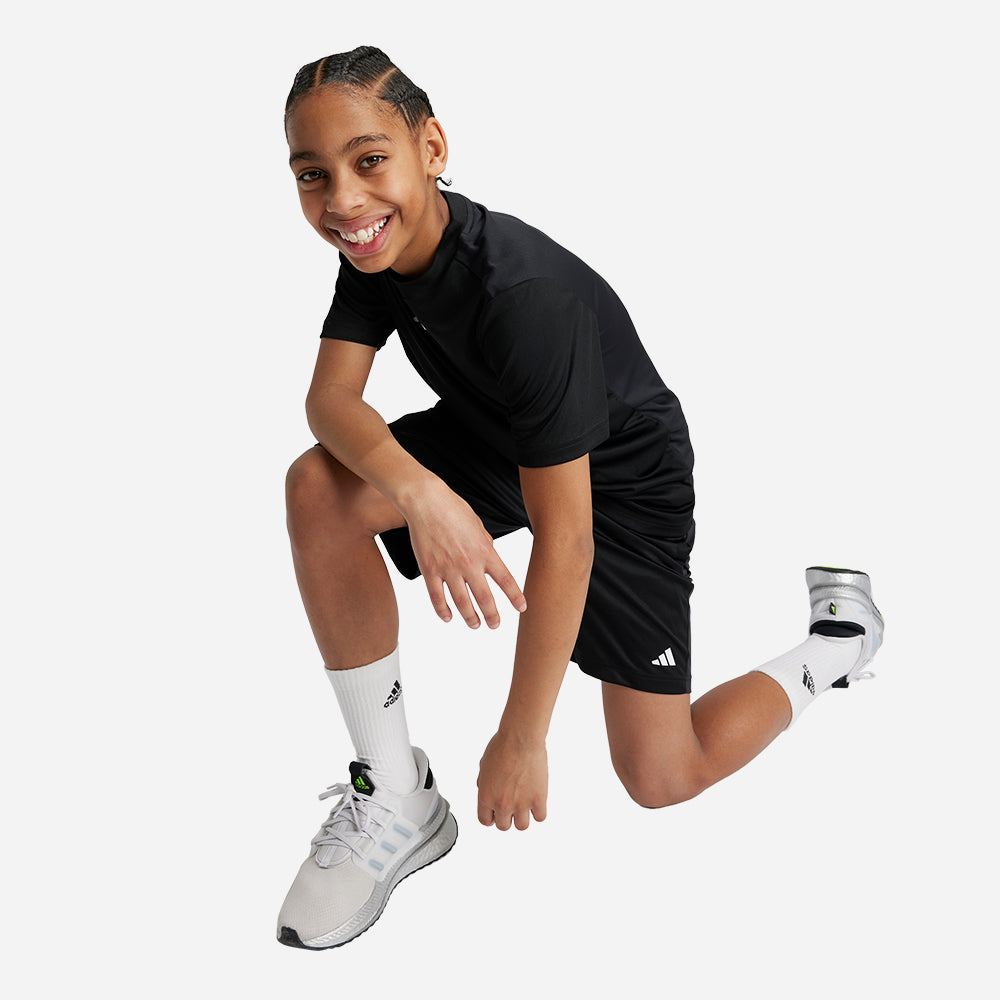 Quần Ngắn Trẻ Em Adidas Train Essentitals - Đen - Supersports Vietnam