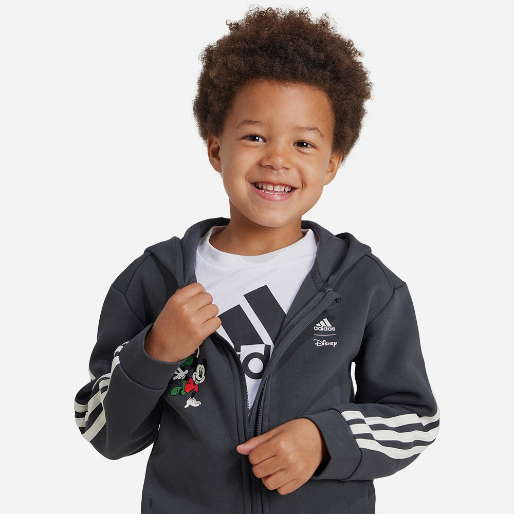 Áo Khoác Trẻ Em Adidas Lk Disnemickemouse Track - Xám - Supersports Vietnam