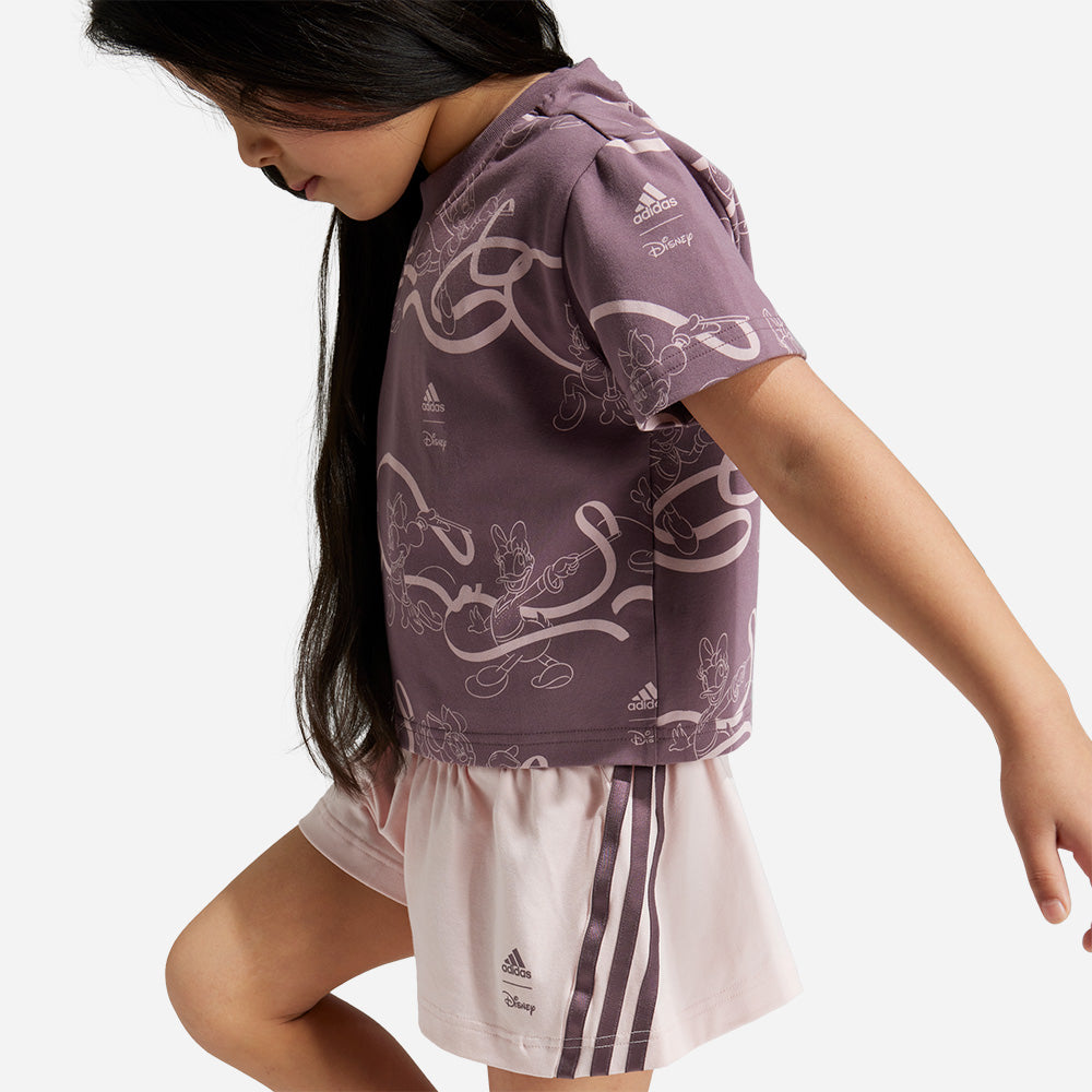 Đồ Bộ Bé Gái Adidas Adidas X Disney Minnie And Daisy - Hồng - Supersports Vietnam