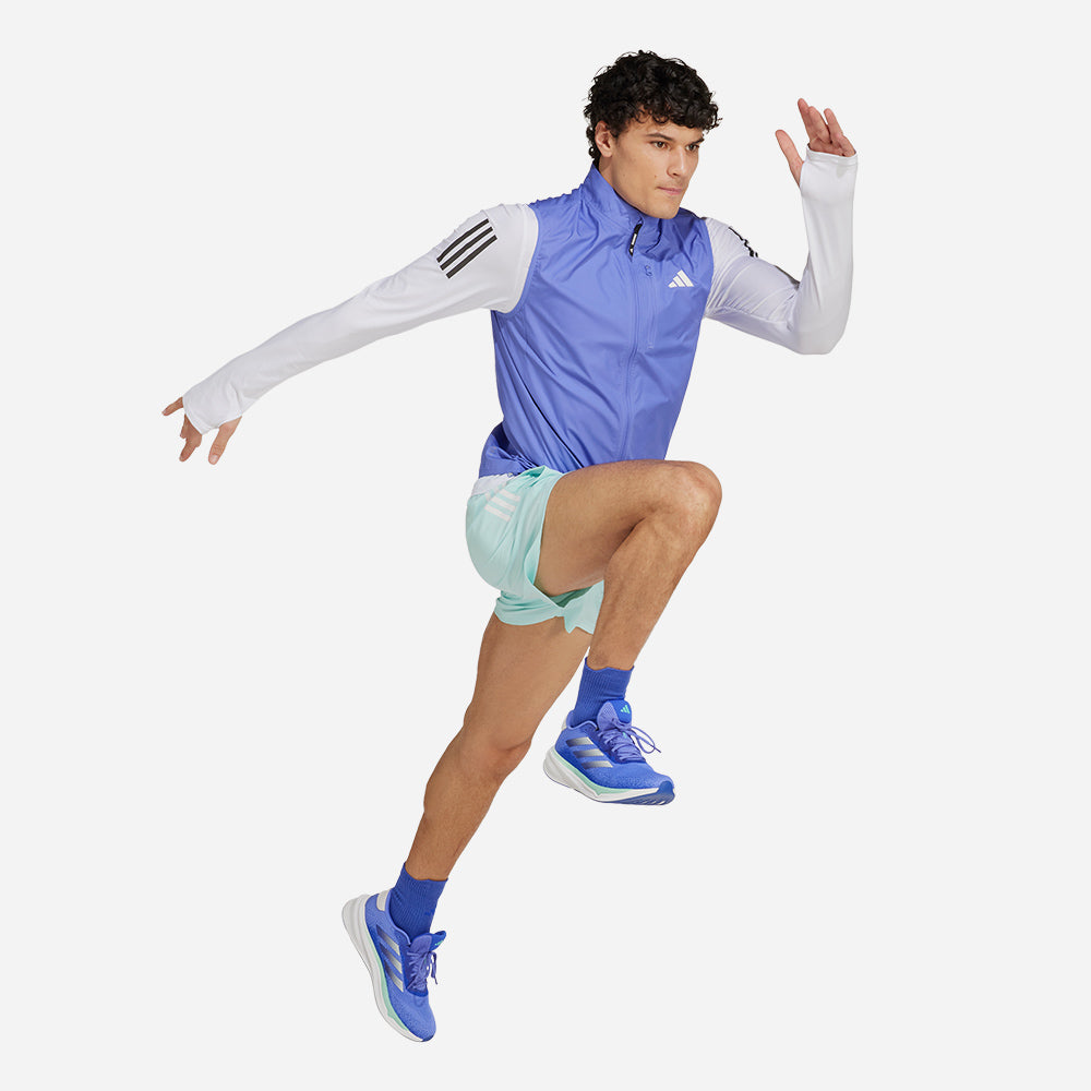 Áo Khoác Nam Adidas Own The Run - Xanh Dương - Supersports Vietnam