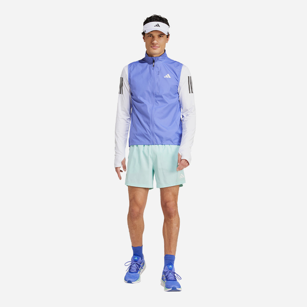 Áo Khoác Nam Adidas Own The Run - Xanh Dương - Supersports Vietnam