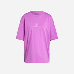 Áo Thun Nữ Adidas Yoga Stay Balanced Graphic - Tím - Supersports Vietnam