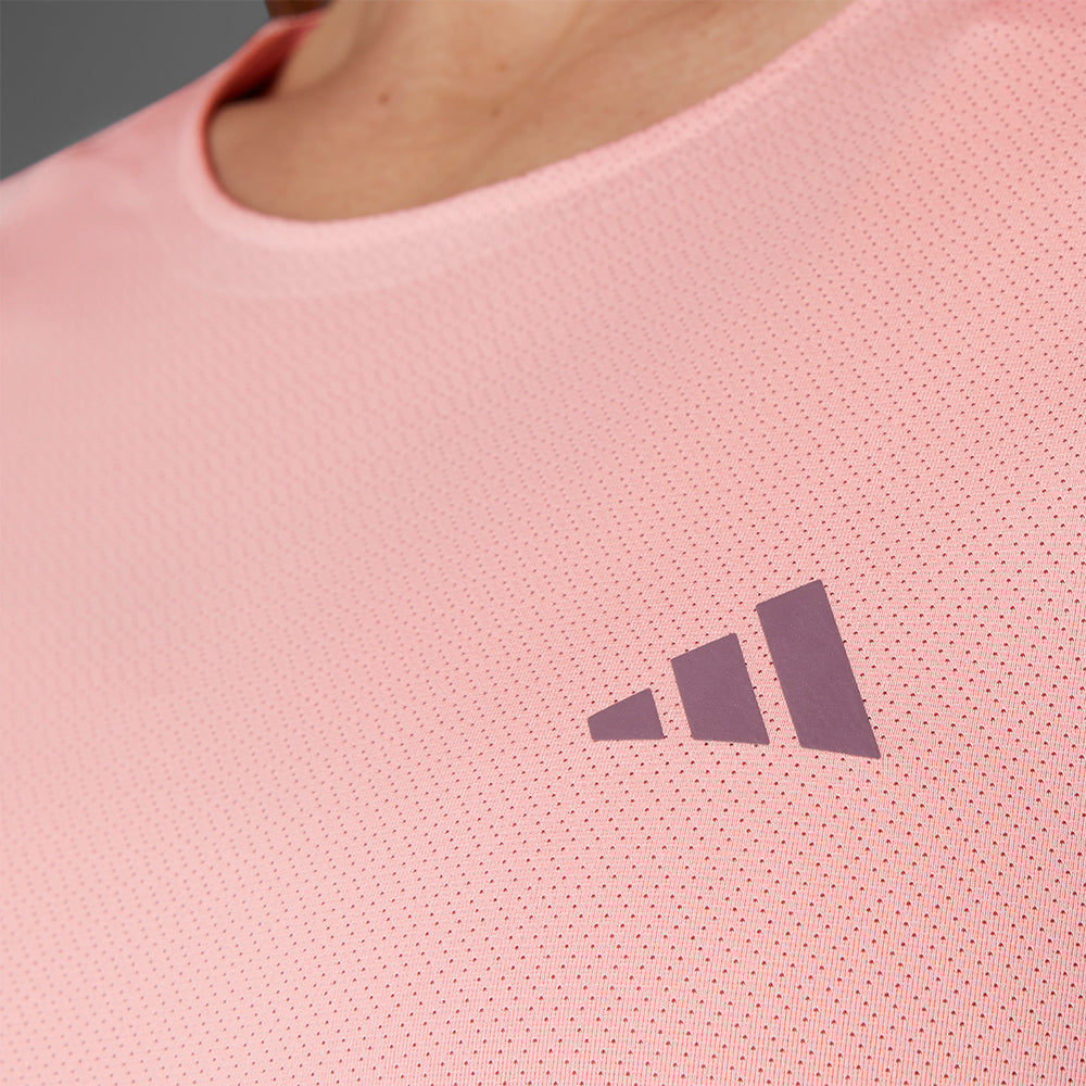Áo Tay Ngắn Nữ Adidas Adizero - Hồng - Supersports Vietnam