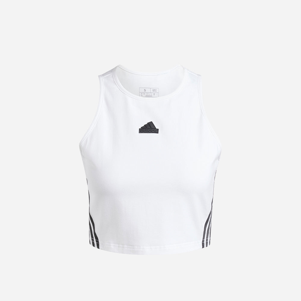 Áo Ba Lỗ Nữ Adidas Future Icons 3-Stripes - Trắng - Supersports Vietnam