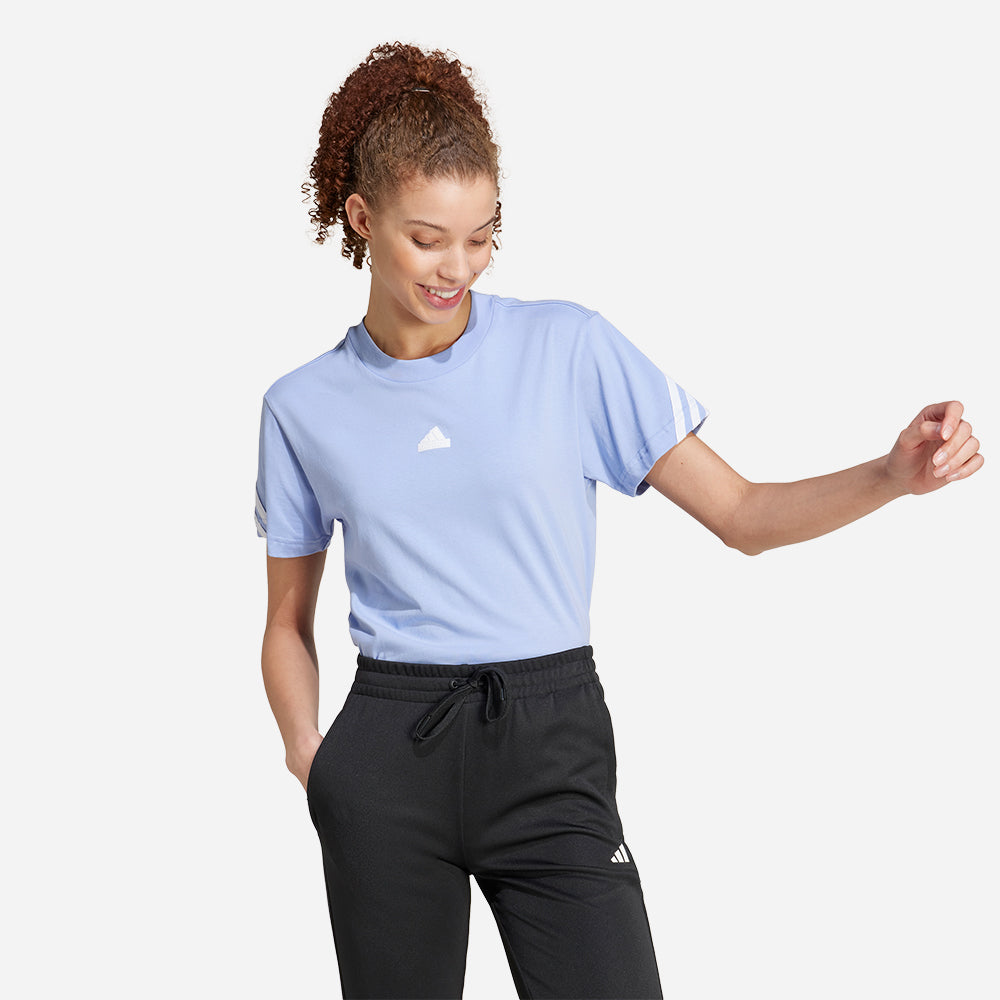 Áo Thun Nữ Adidas Future Icons 3-Stripes - Xanh Dương - Supersports Vietnam