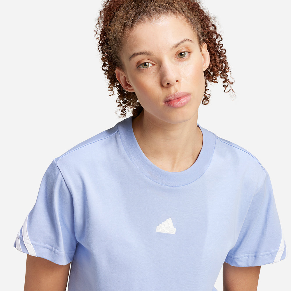 Áo Thun Nữ Adidas Future Icons 3-Stripes - Xanh Dương - Supersports Vietnam