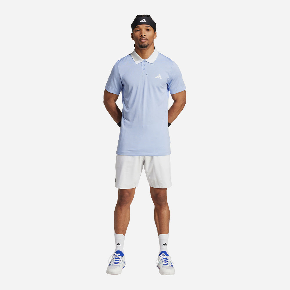 Áo Polo Nam Adidas Tennis Freelift - Xanh Dương - Supersports Vietnam