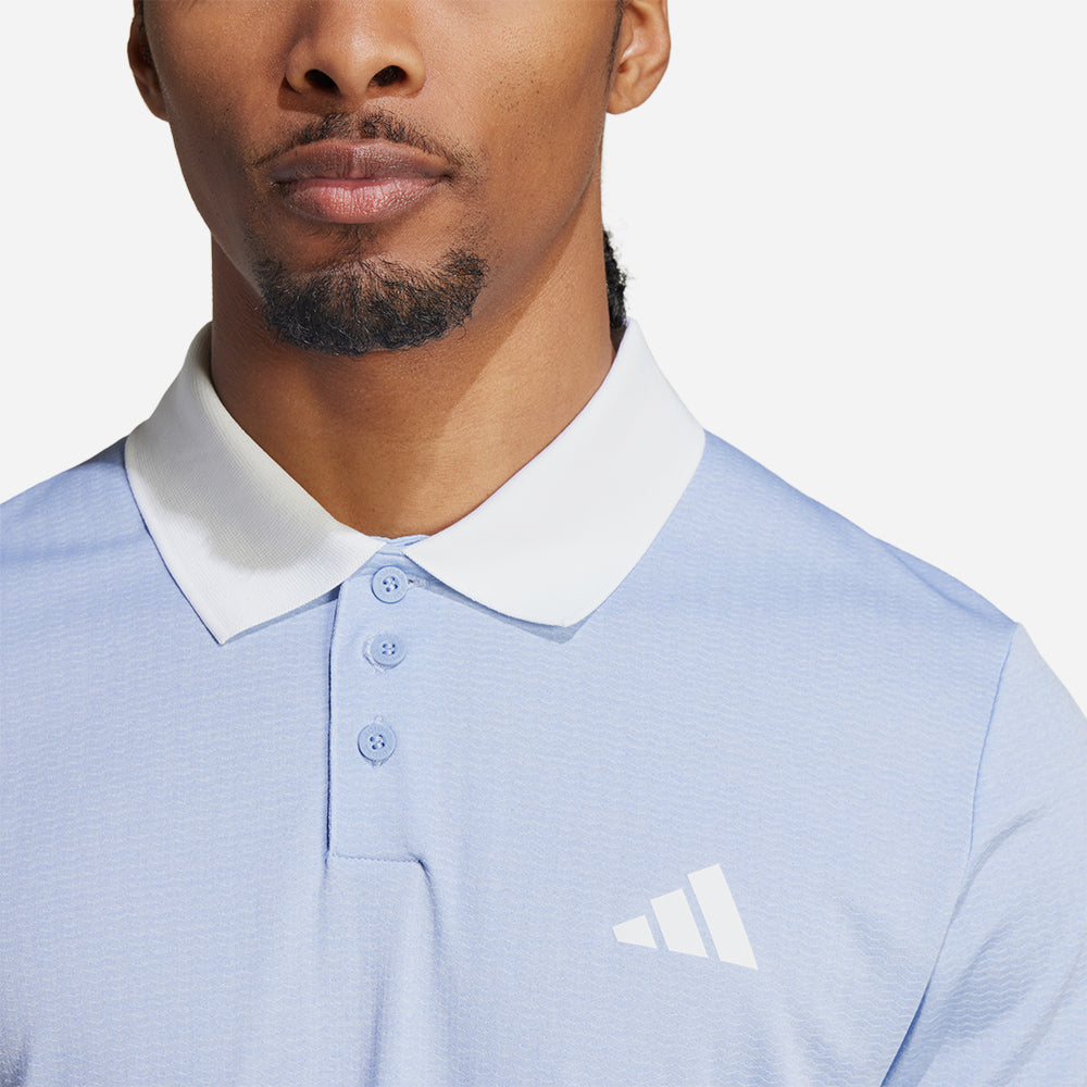 Áo Polo Nam Adidas Tennis Freelift - Xanh Dương - Supersports Vietnam