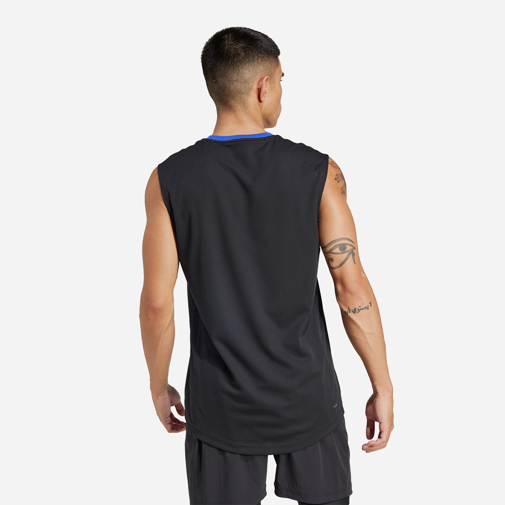 Áo Ba Lỗ Nam Adidas Pro Heat.Rdy - Xanh Dương - Supersports Vietnam