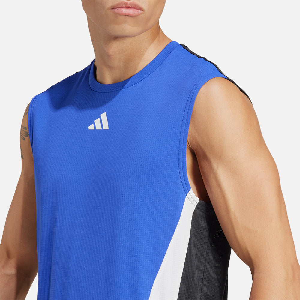 Áo Ba Lỗ Nam Adidas Pro Heat.Rdy - Xanh Dương - Supersports Vietnam