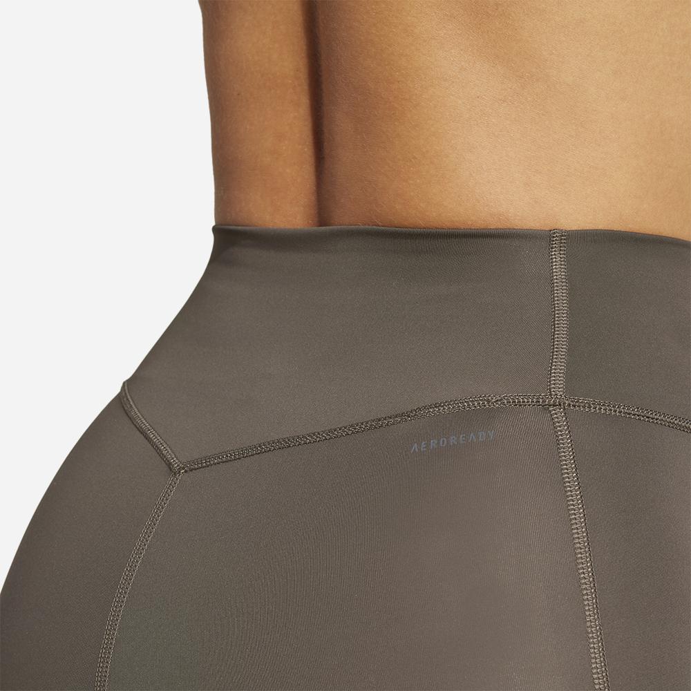 Quần Bó Thể Thao Nữ Adidas Optime Full-Length - Nâu - Supersports Vietnam