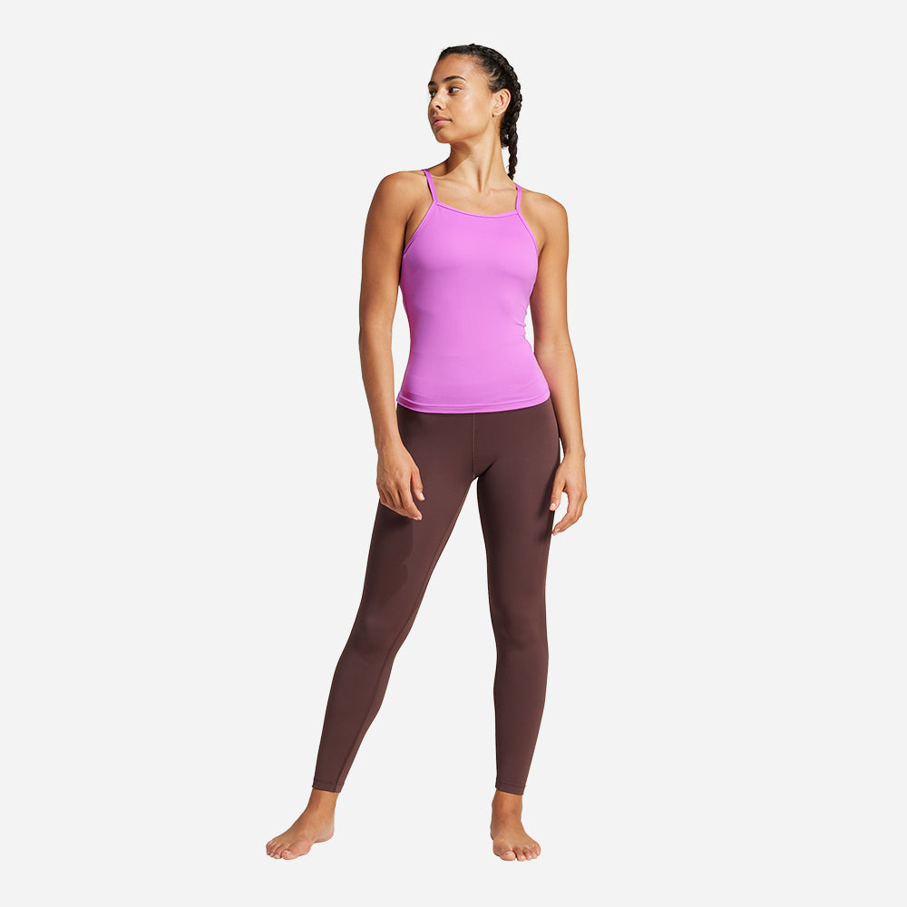 Áo Ba Lỗ Nữ Adidas Yoga - Tím - Supersports Vietnam