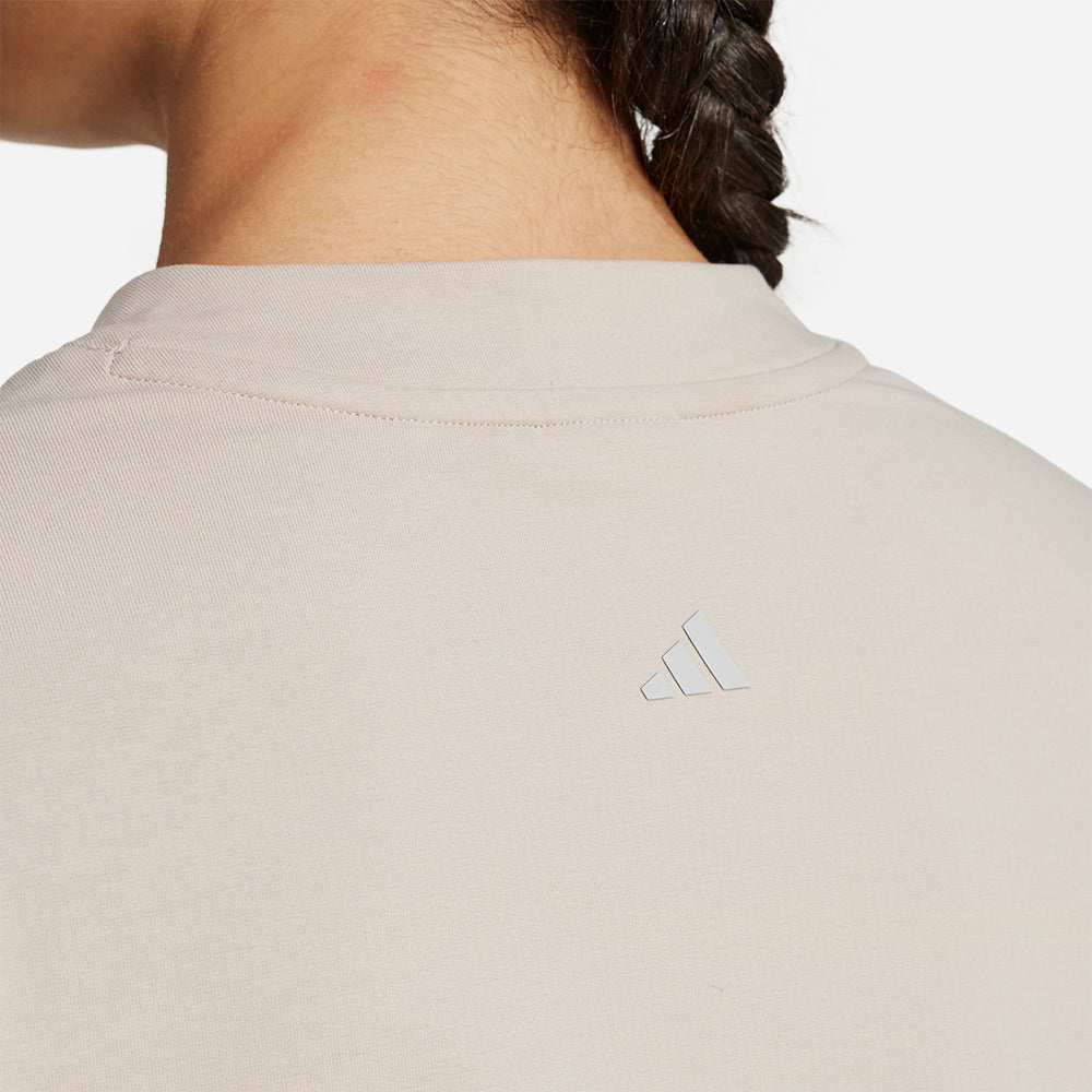Áo Nỉ Nữ Adidas Yoga Cover-Up - Be - Supersports Vietnam