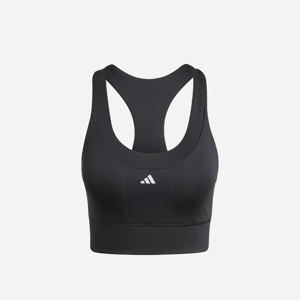 Áo Bra Thể Thao Nữ Adidas Run Pocket - Đen - Supersports Vietnam
