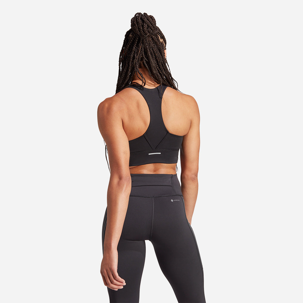 Áo Bra Thể Thao Nữ Adidas Run Pocket - Đen - Supersports Vietnam
