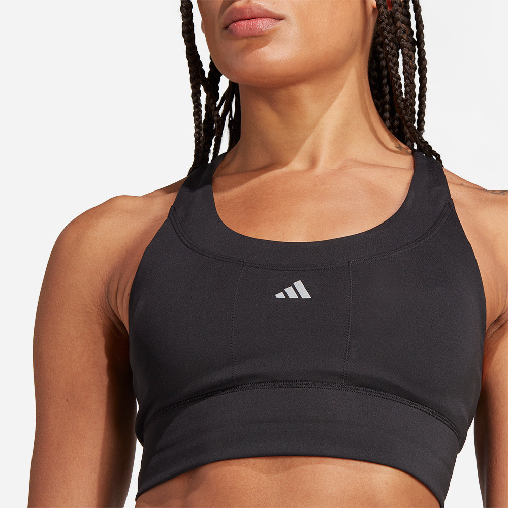 Áo Bra Thể Thao Nữ Adidas Run Pocket - Đen - Supersports Vietnam