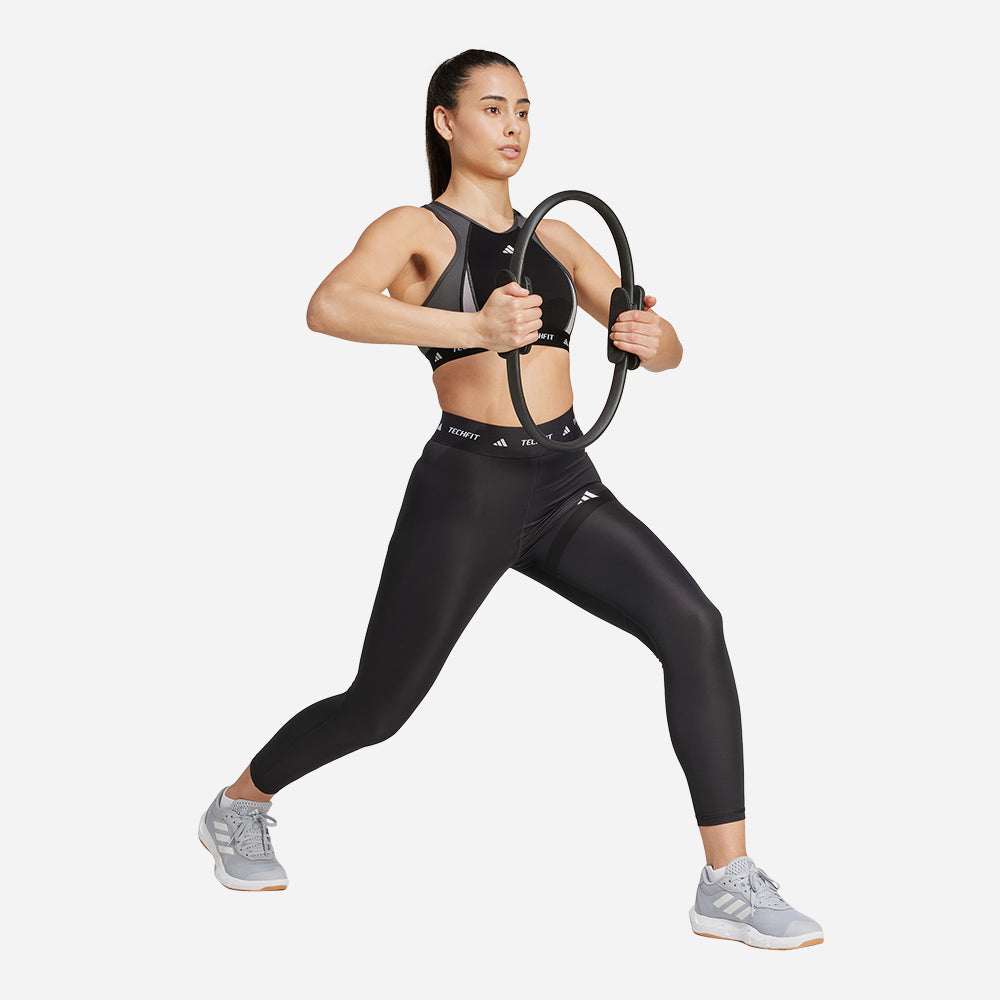 Áo Bra Thể Thao Nữ Adidas Techfit - Đen - Supersports Vietnam