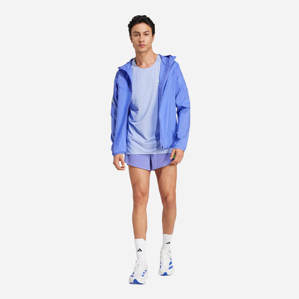 Quần Ngắn Nam Adidas Adizero Essentials Split - Xanh Dương - Supersports Vietnam