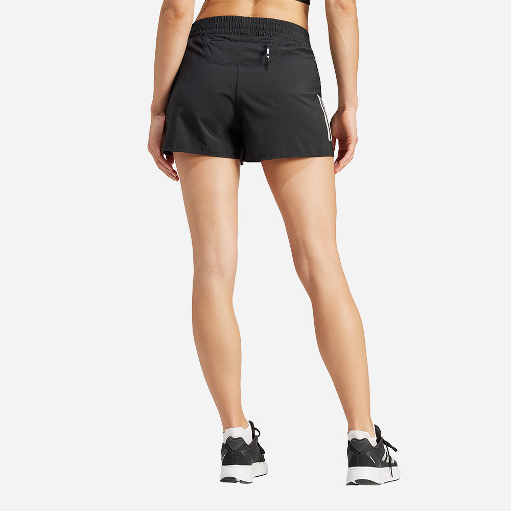 Quần Ngắn Nữ Adidas Own The Run - Đen - Supersports Vietnam