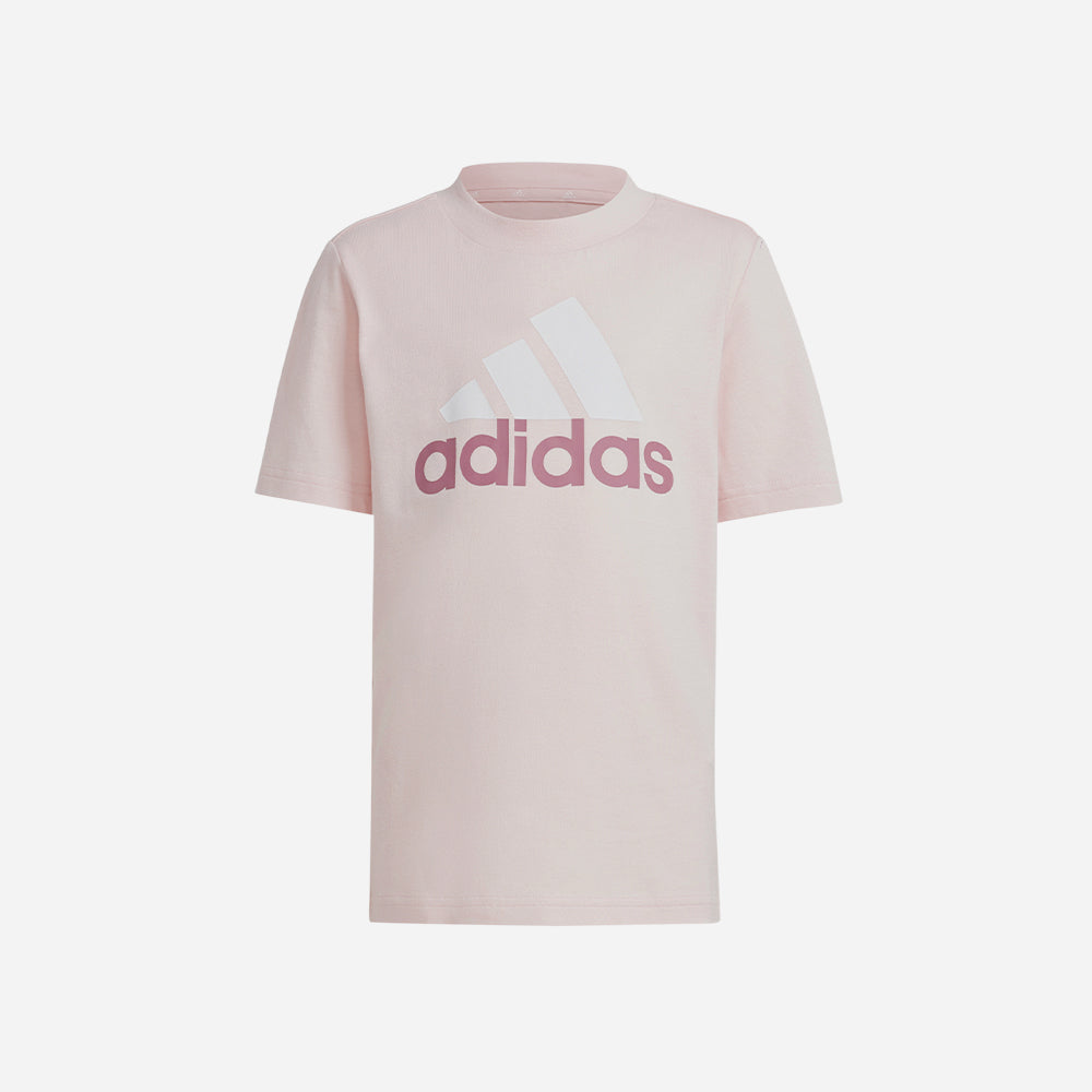 Đồ Bộ Trẻ Em Adidas Essentials Logo - Hồng - Supersports Vietnam