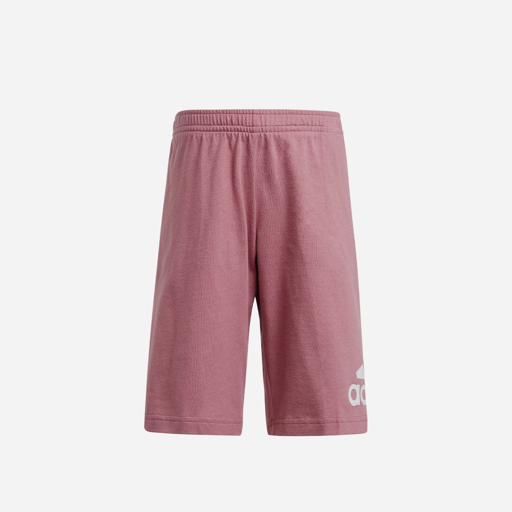 Đồ Bộ Trẻ Em Adidas Essentials Logo - Hồng - Supersports Vietnam