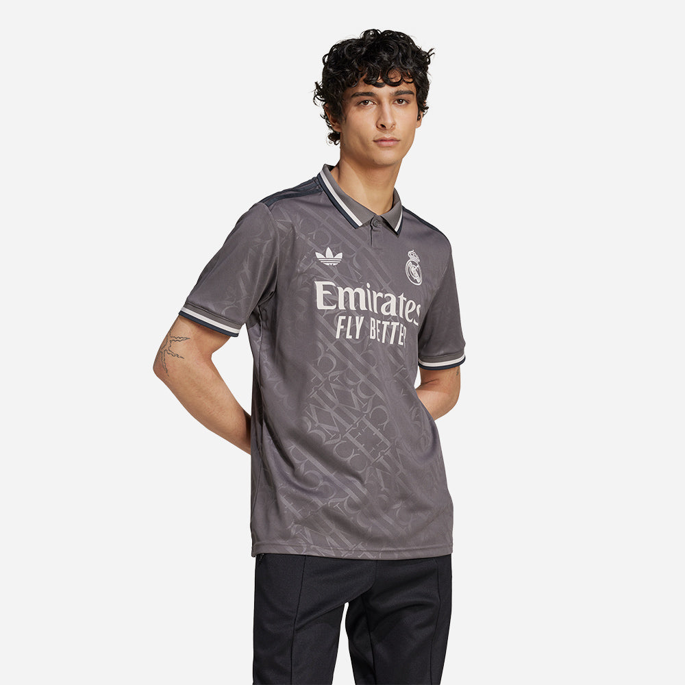 Áo Đá Bóng Nam Adidas Real Madrid Sân Thứ Ba 24/25 - Xám - Supersports Vietnam