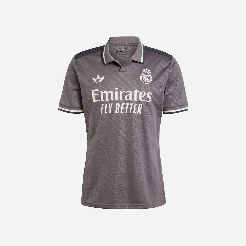 Áo Đá Bóng Nam Adidas Real Madrid Sân Thứ Ba 24/25 - Xám - Supersports Vietnam