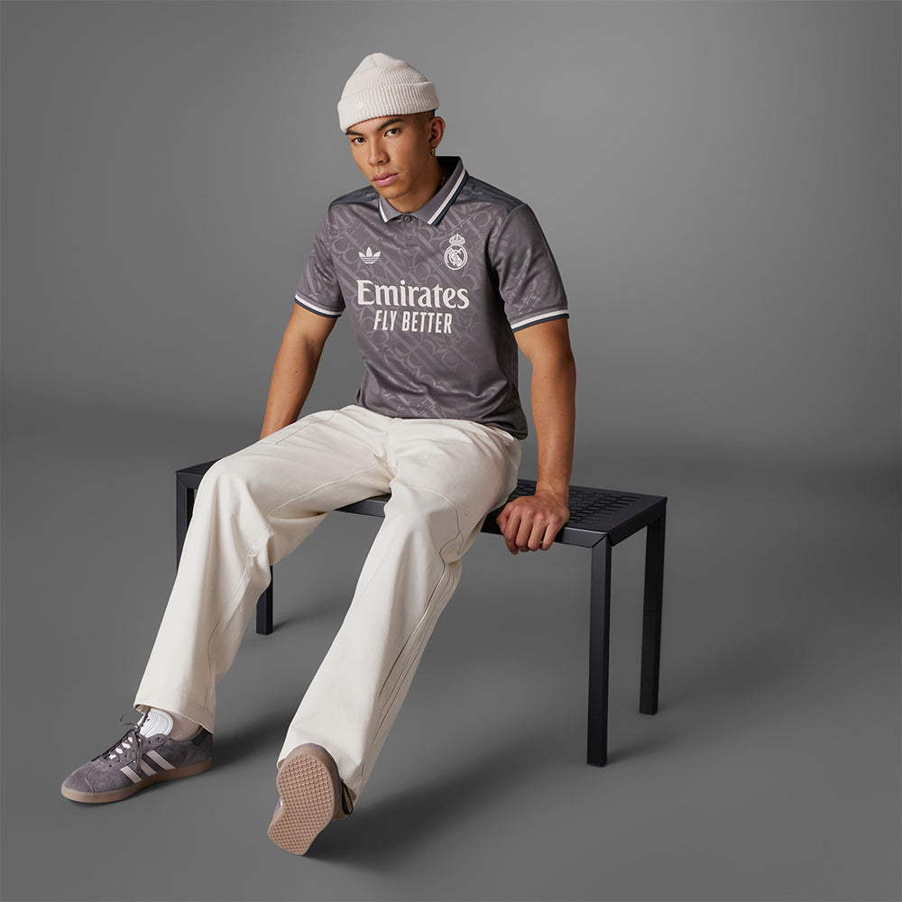 Áo Đá Bóng Nam Adidas Real Madrid Sân Thứ Ba 24/25 - Xám - Supersports Vietnam