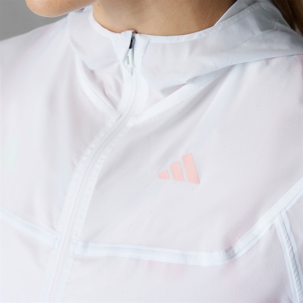 Áo Khoác Nữ Adidas Adizero - Trắng - Supersports Vietnam