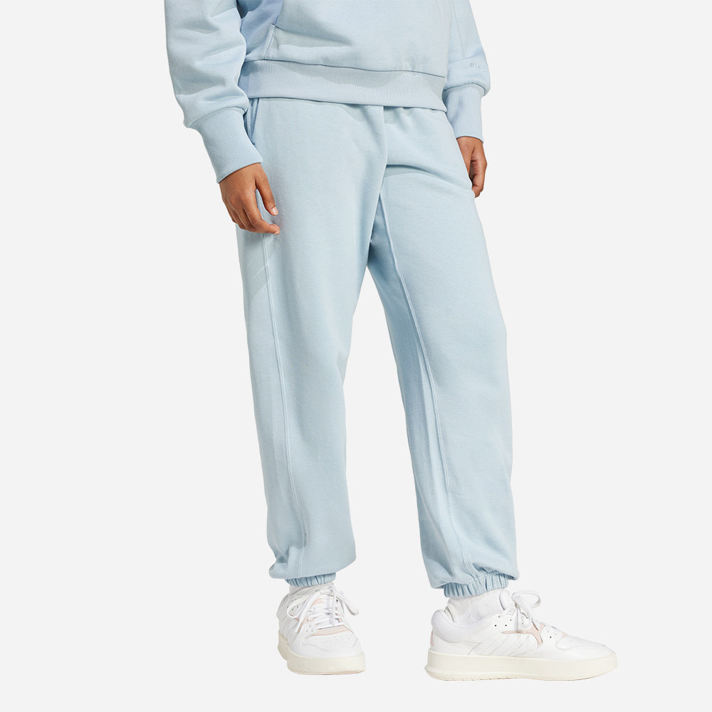 Quần Dài Nữ Adidas All Szn French Terry Loose - Xanh Dương - Supersports Vietnam