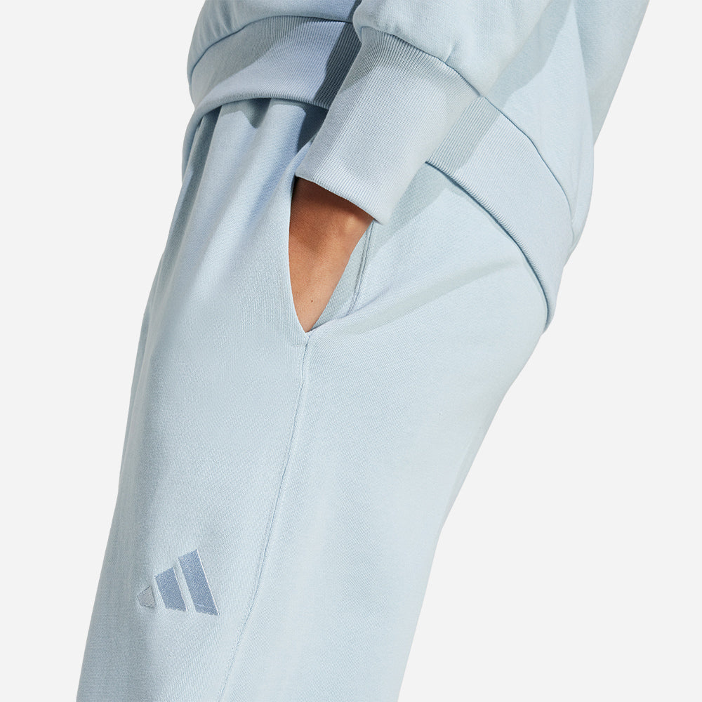 Quần Dài Nữ Adidas All Szn French Terry Loose - Xanh Dương - Supersports Vietnam