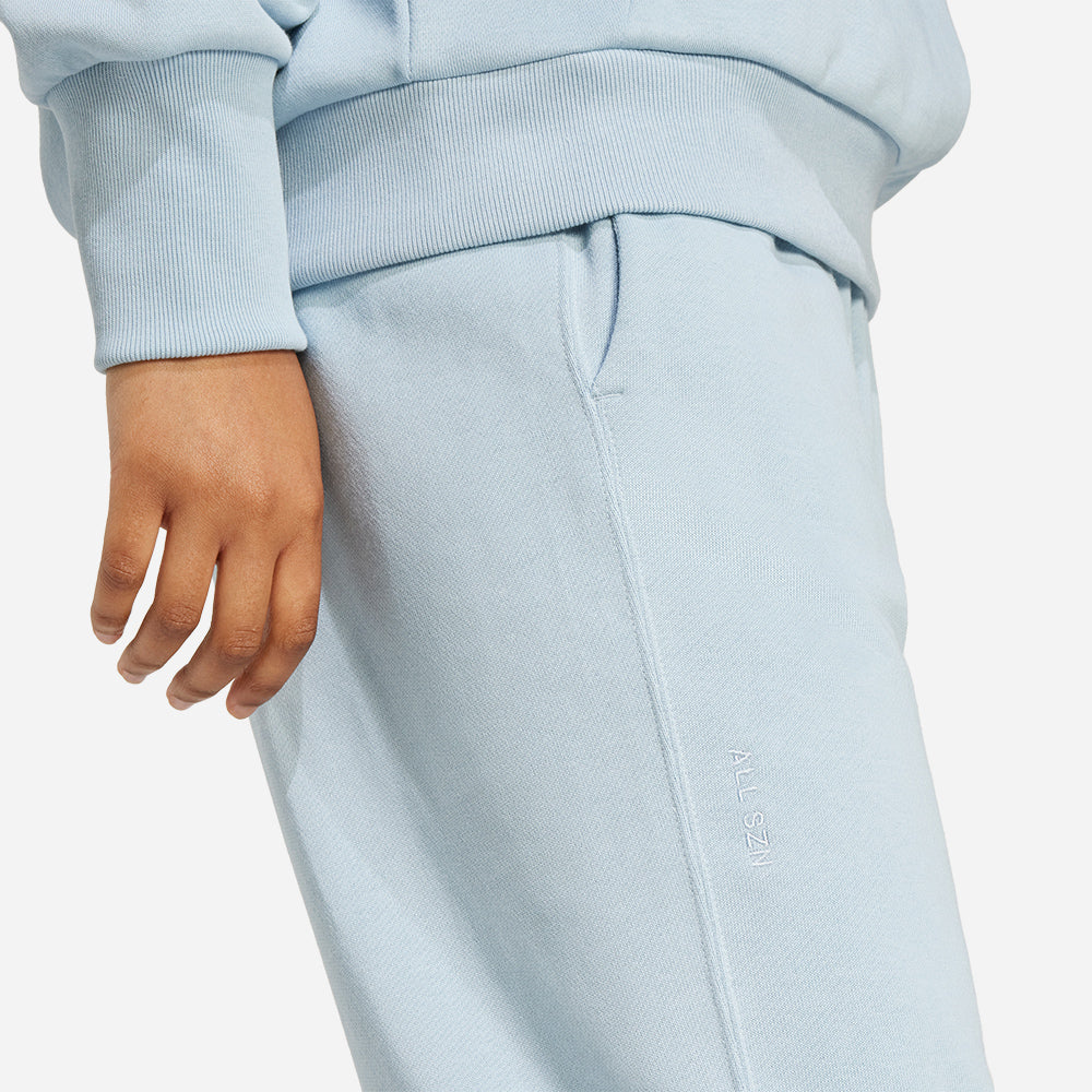 Quần Dài Nữ Adidas All Szn French Terry Loose - Xanh Dương - Supersports Vietnam