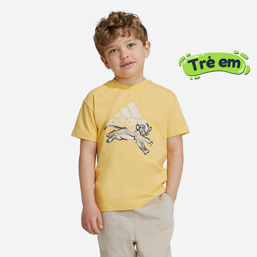 Áo Thun Trẻ Em Adidas  X Disney Lion King - Vàng - Supersports Vietnam