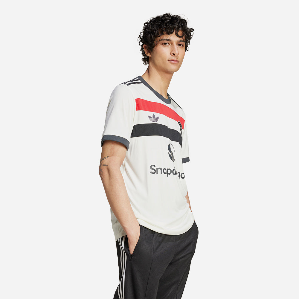 Áo Đá Bóng Nam Adidas Manchester United Sân Thứ Ba 24/25 - Trắng - Supersports Vietnam