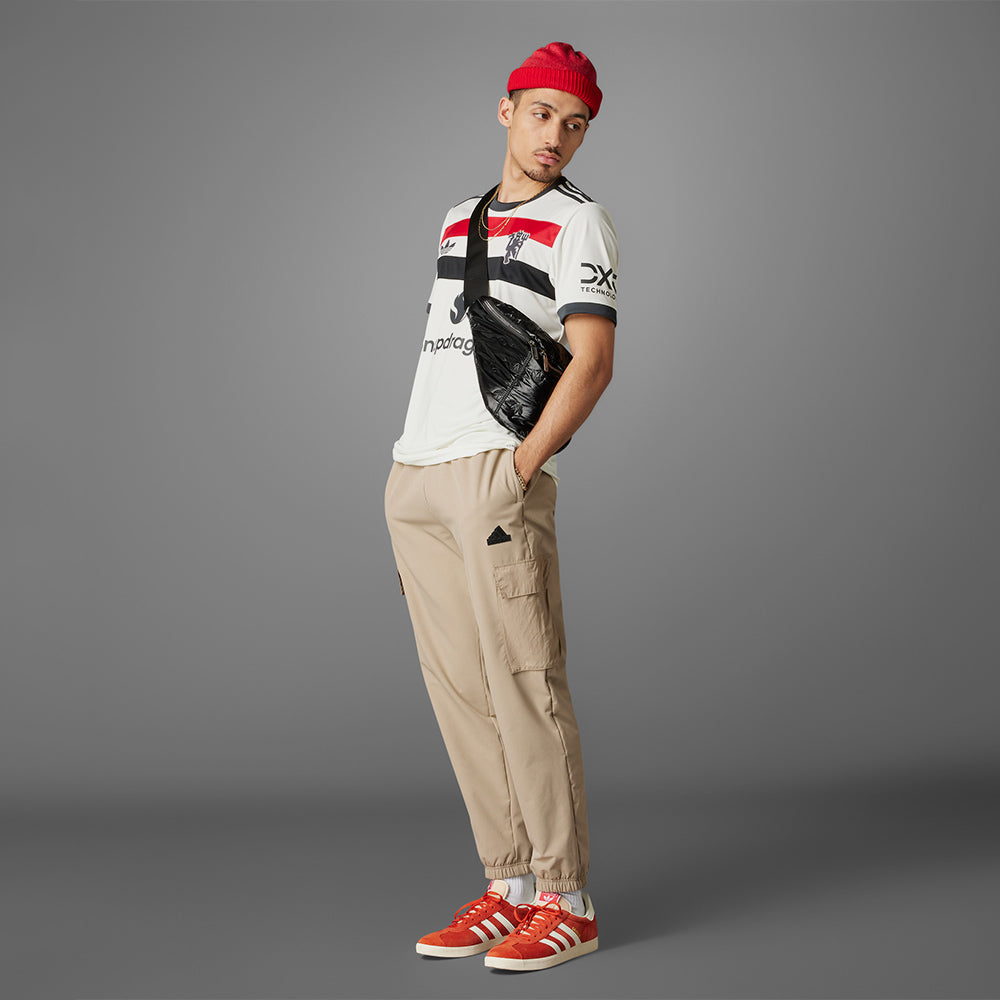 Áo Đá Bóng Nam Adidas Manchester United Sân Thứ Ba 24/25 - Trắng - Supersports Vietnam