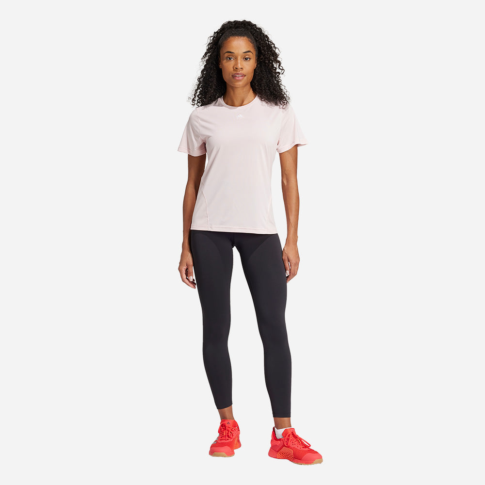 Áo Thun Nữ Adidas Design For Training - Hồng - Supersports Vietnam