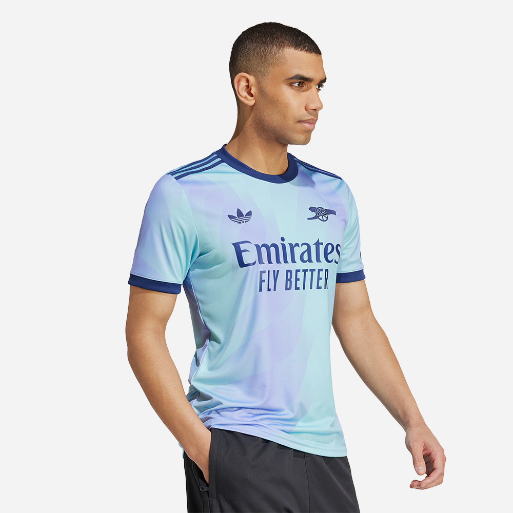 Áo Đá Bóng Nam Adidas Arsenal Sân Thứ Ba 24/25 - Xanh Dương - Supersports Vietnam