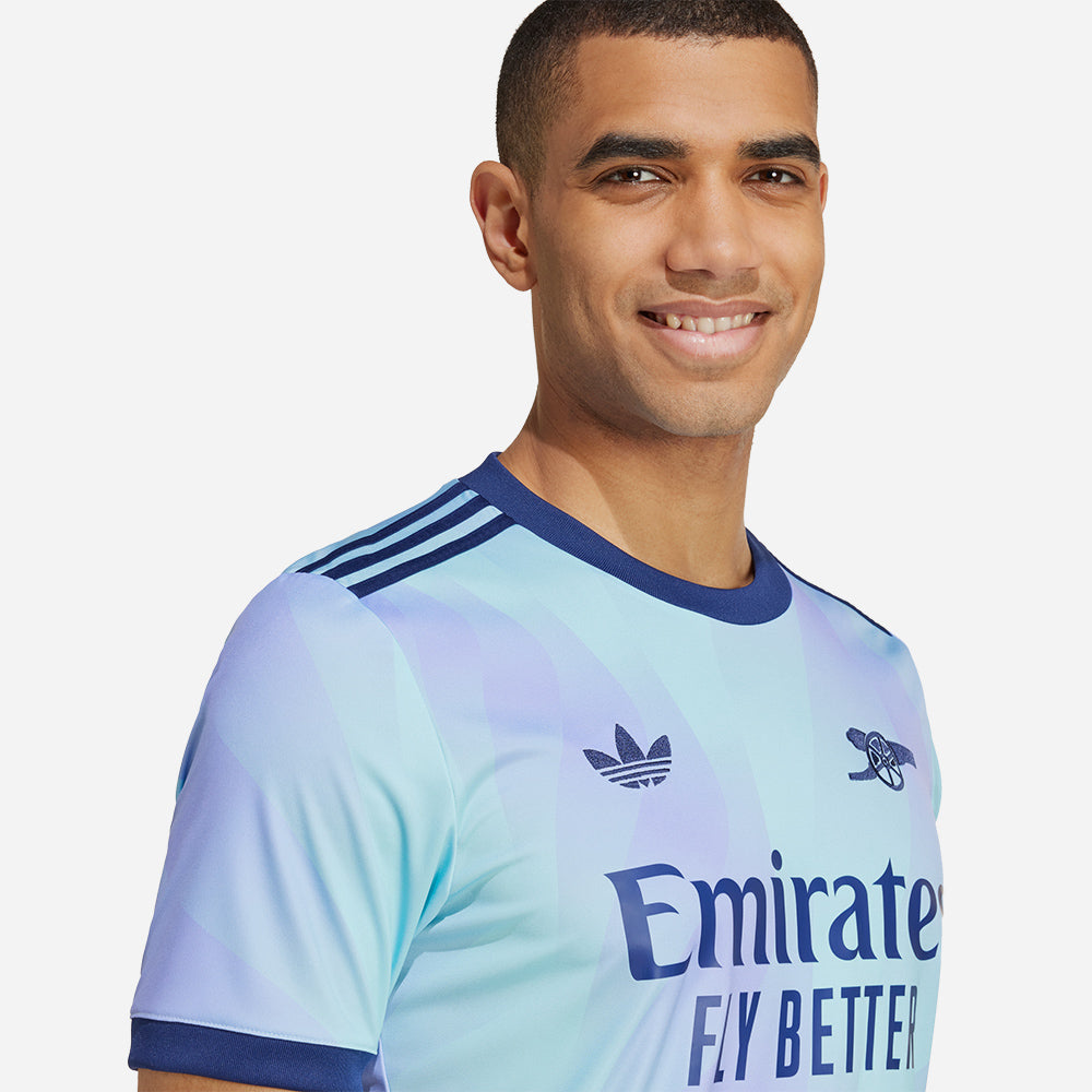 Áo Đá Bóng Nam Adidas Arsenal Sân Thứ Ba 24/25 - Xanh Dương - Supersports Vietnam
