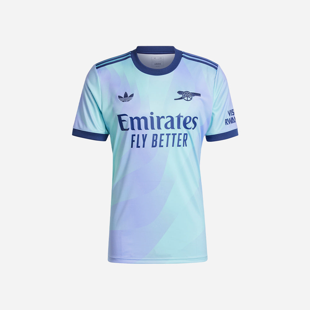 Áo Đá Bóng Nam Adidas Arsenal Sân Thứ Ba 24/25 - Xanh Dương - Supersports Vietnam