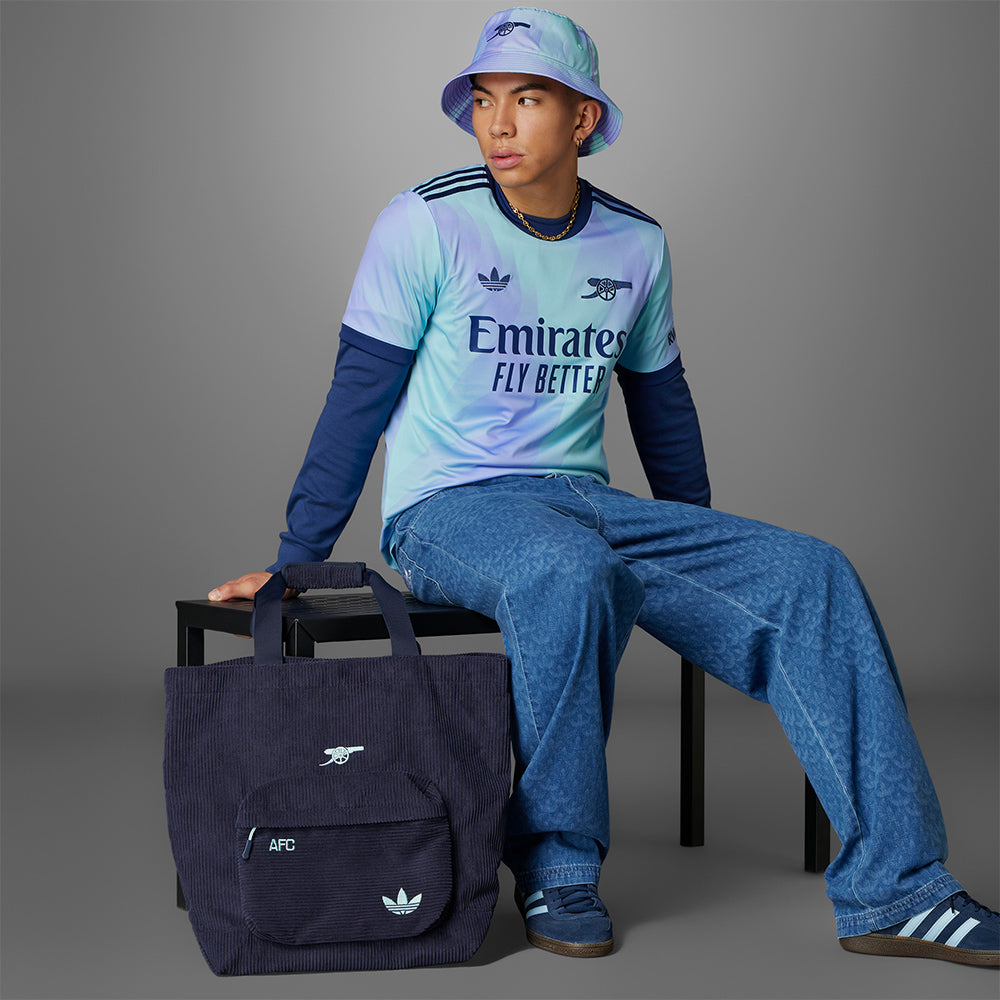 Áo Đá Bóng Nam Adidas Arsenal Sân Thứ Ba 24/25 - Xanh Dương - Supersports Vietnam