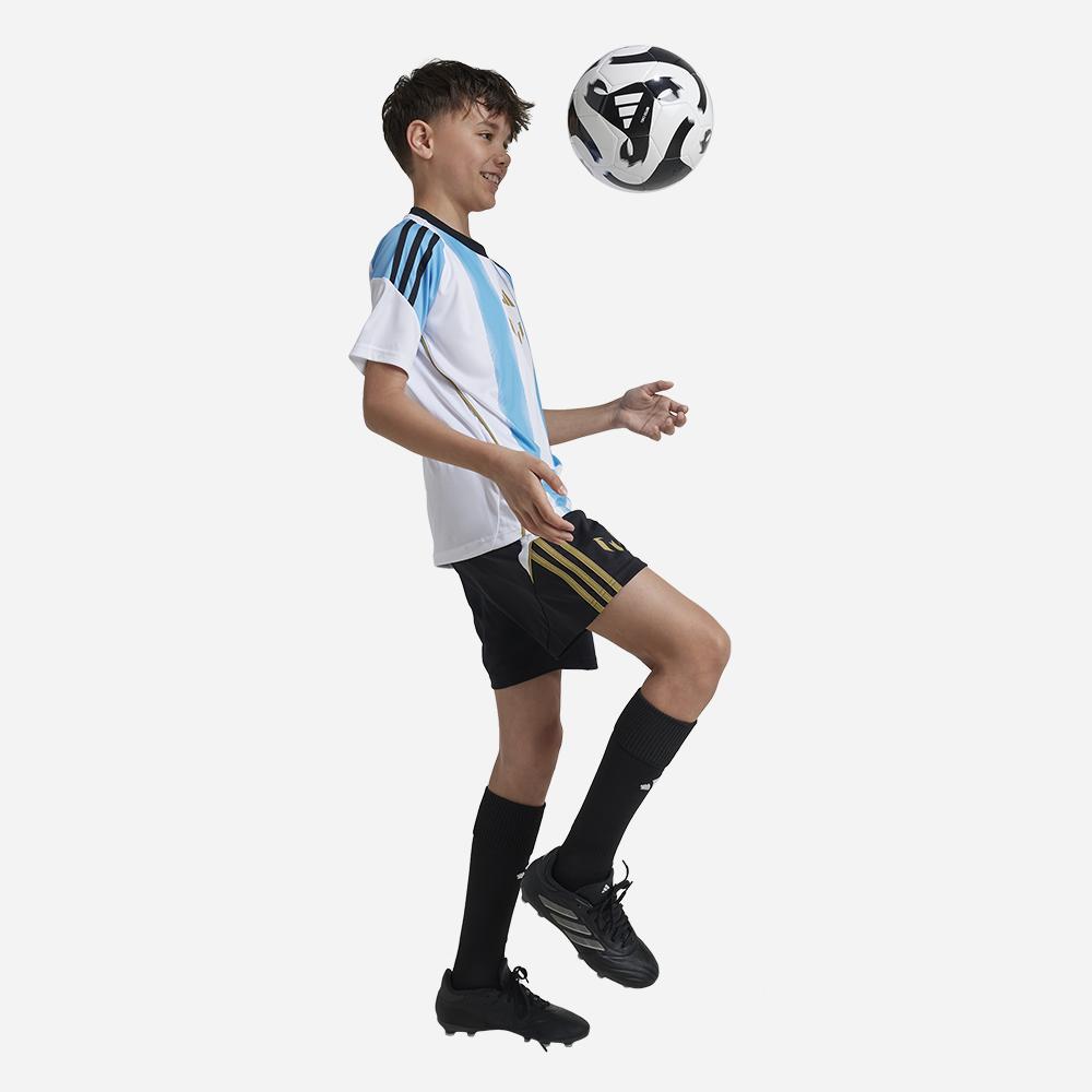 Quần Ngắn Thể Thao Bé Trai Adidas Messi - Đen - Supersports Vietnam