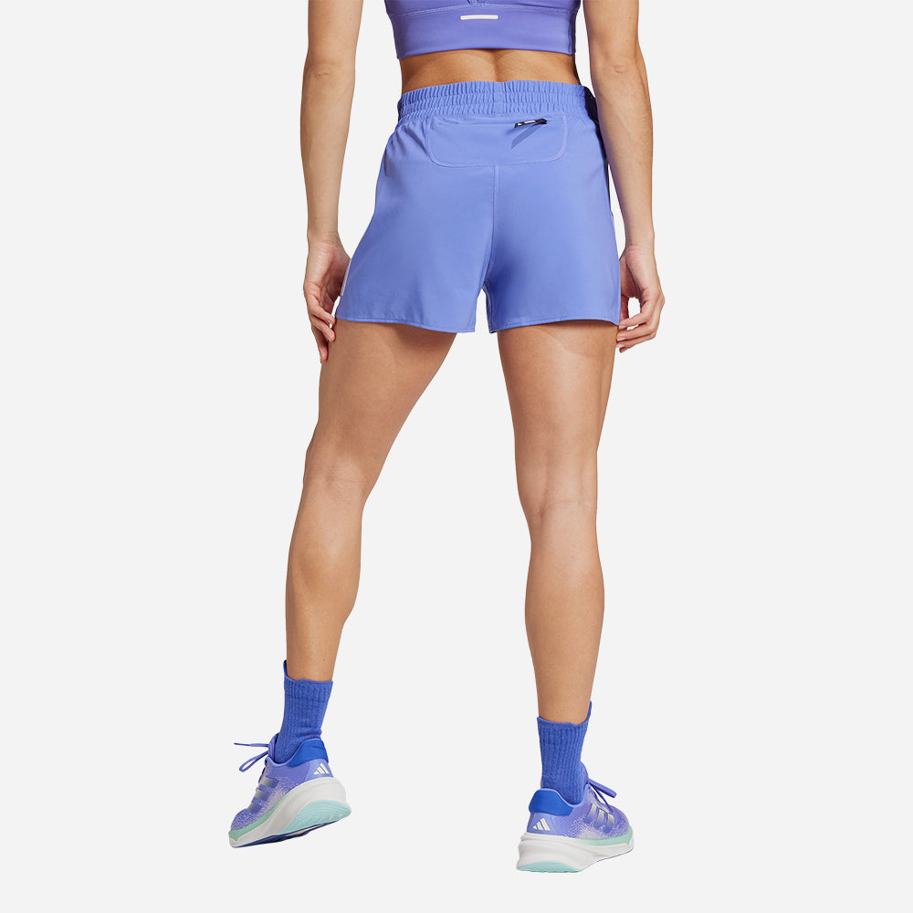 Quần Ngắn Nữ Adidas Own The Run - Xanh Dương - Supersports Vietnam