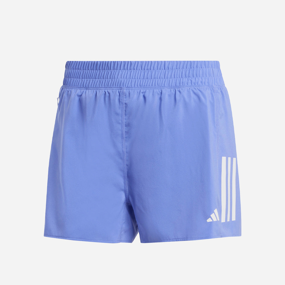 Quần Ngắn Nữ Adidas Own The Run - Xanh Dương - Supersports Vietnam