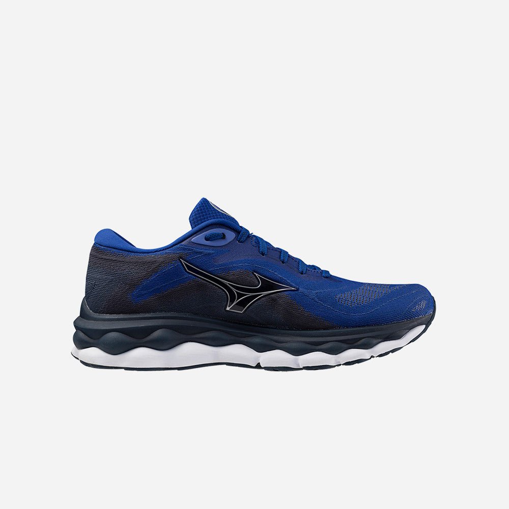 Giày Chạy Bộ Nam Mizuno Wave Sky Xanh Navy