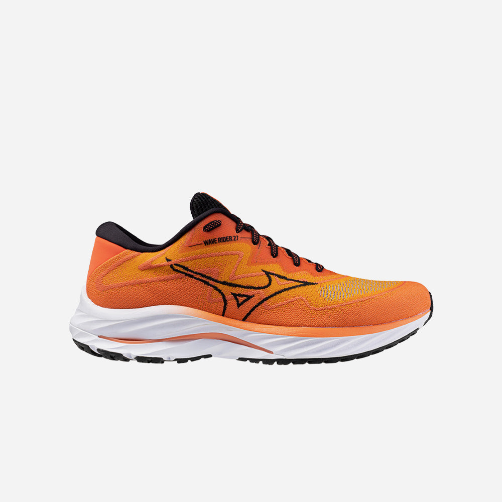 Supersports Vietnam Official Men s Mizuno Wave Rider 27 Ssw Running Shoes Orange MIZUNO 2023