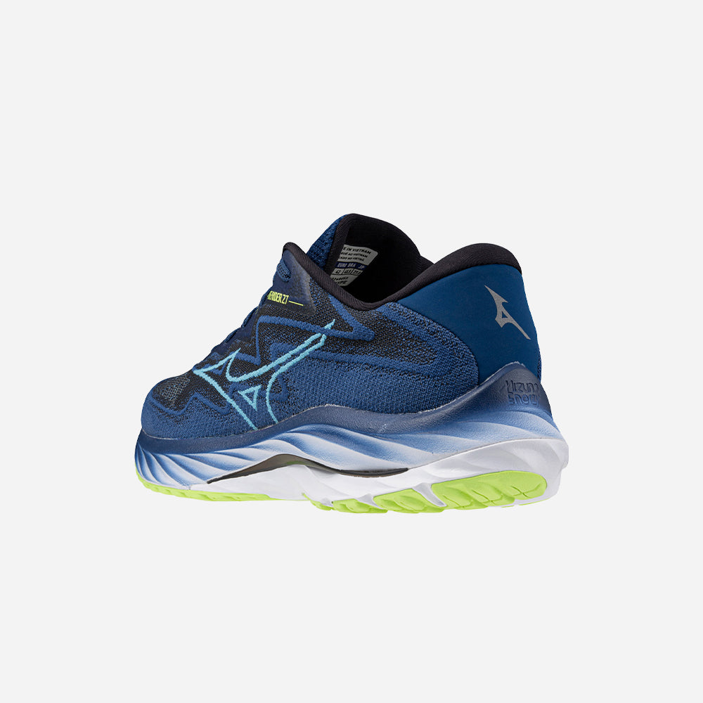 Giày Chạy Bộ Nam Mizuno Wave Rider 27 Ssw 2E - Xanh Navy - Supersports Vietnam