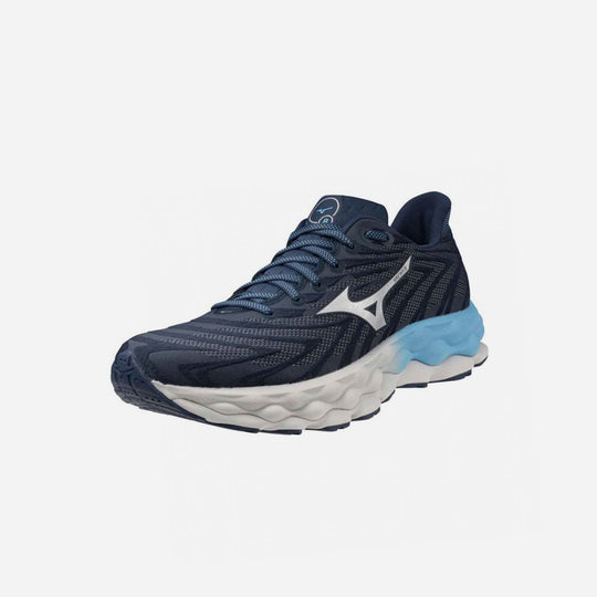 Giày Chạy Bộ Nam Mizuno Wave Sky 8 - Xanh Navy