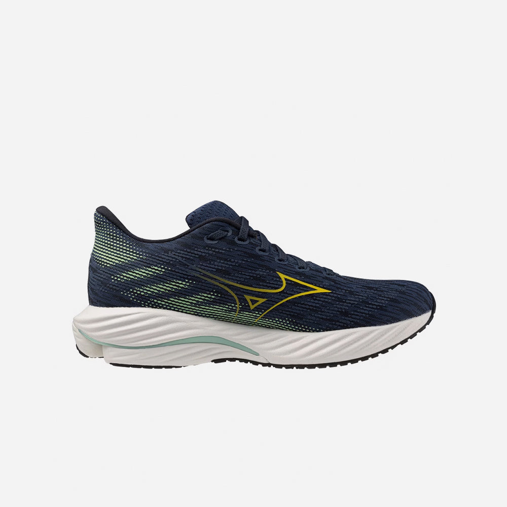 Giày Chạy Bộ Nam Mizuno Wave Rider 28 Xanh Navy